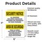 Signmission All Weapons Prohibited Bilingual OSHA Security Notice Sign, Vinyl Decal, 5in W x 7in L, 2PK OS-2PACK-SN-D-57-L-11507 - alternate 5